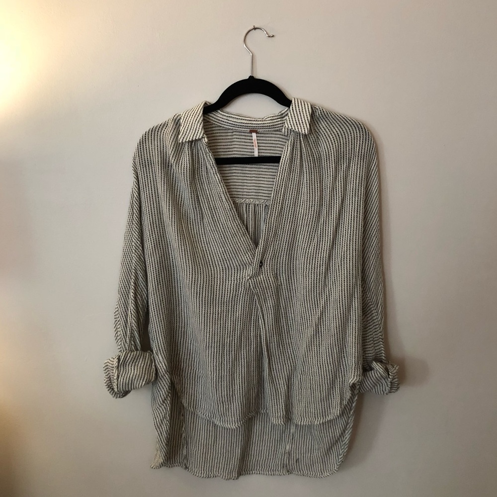 Free people striped top